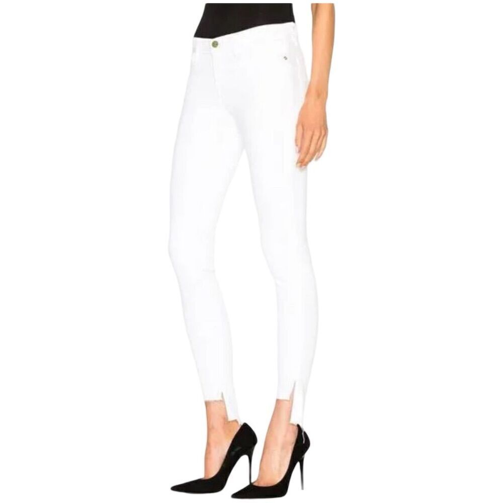 Frame Denim Le Skinny de Jeanne Women's Jeans Step Hem raw hem Size 29 NWT - Picture 5 of 16